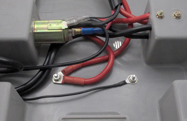 Lithium Battery Power Box suits up to 100ah 120ah 125ah 135ah with charge cable