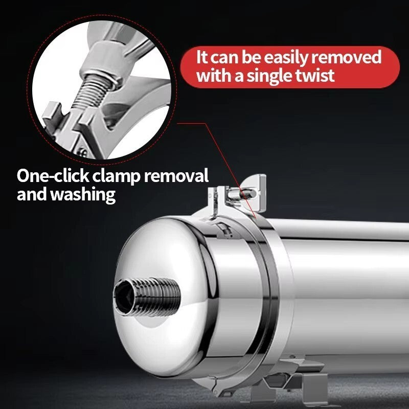 Portable Stainless Ultrafiltration camping 4x4 expedition water purifier 1micron
