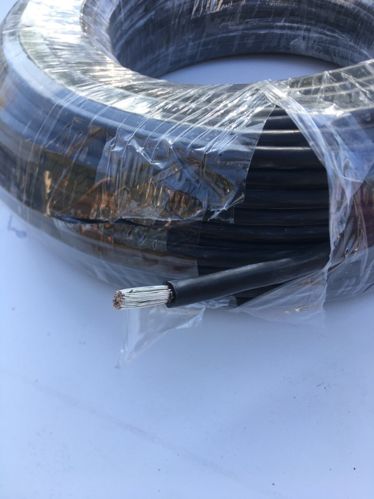 Flexible Silicone Wire Cable, HIGH TMPE 200℃, Tinned Copper Wire Red 6AWG