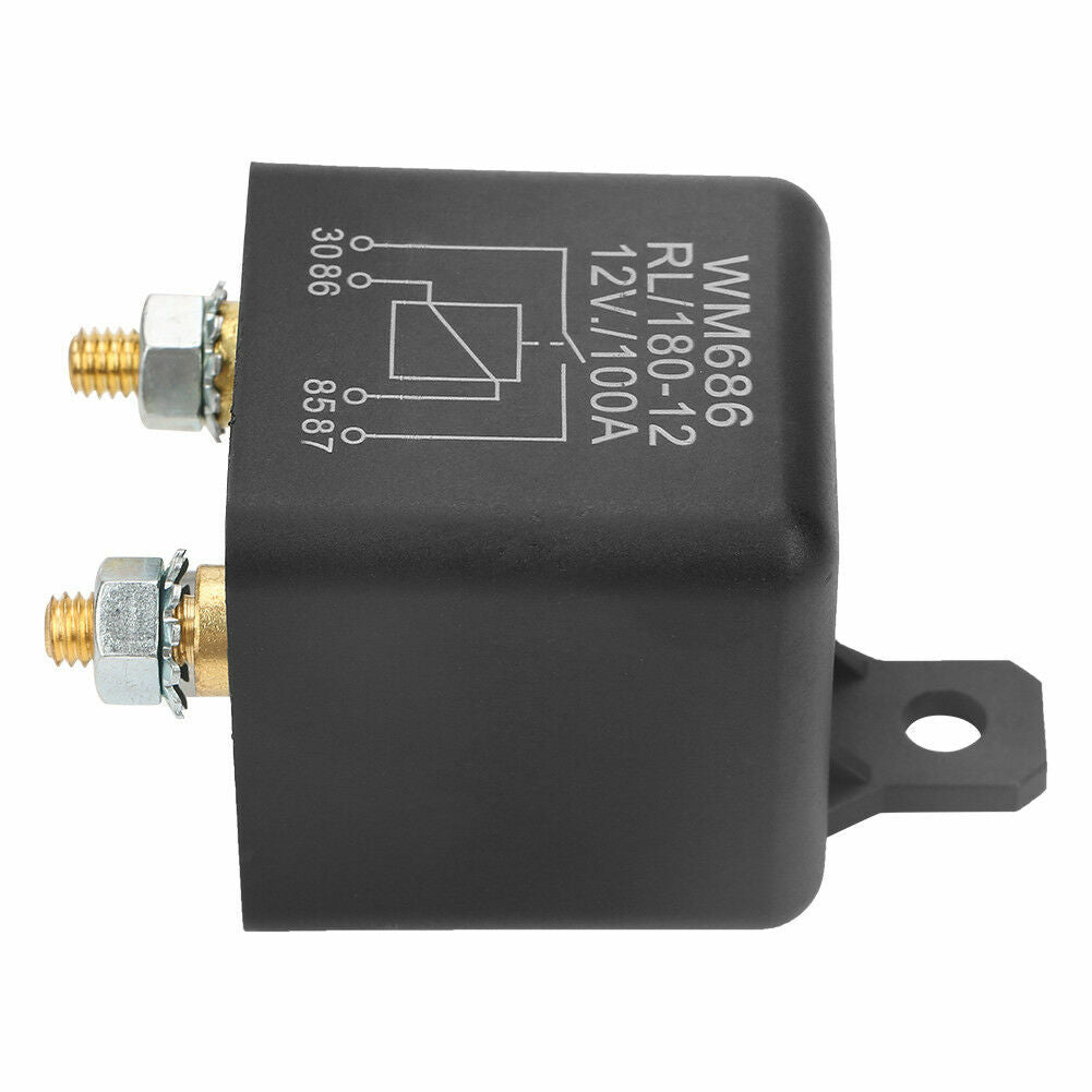 Solenoid Isolator 12V Relay 100A Automotive Switch ABR-SIDEWINDER Dual Battery
