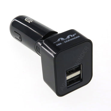 4.8A DUAL USB CHARGER SOCKET CAR CARAVAN 4WD 4X4 WITH BATTERY MONITOR 12V 24V