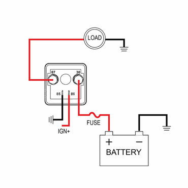 Solenoid Isolator 12V Relay 100A Automotive Switch ABR-SIDEWINDER Dual Battery