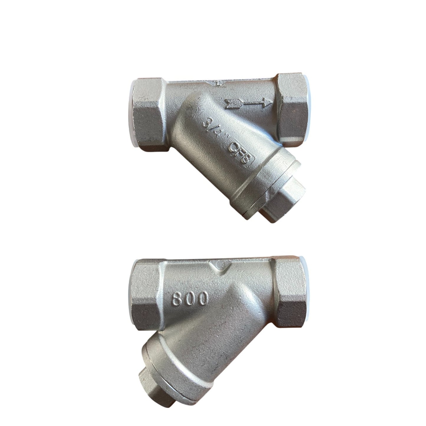 3/4 DN20 PT Thread Stainless steel Strainer Pump Filter Water 3 inch