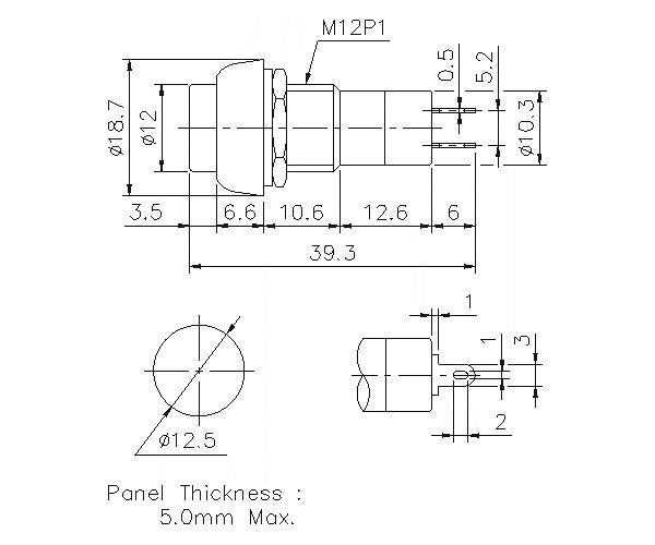 DUAL BATTERY JUMP START PUSH BUTTON FOR ISOLATORS - ABR