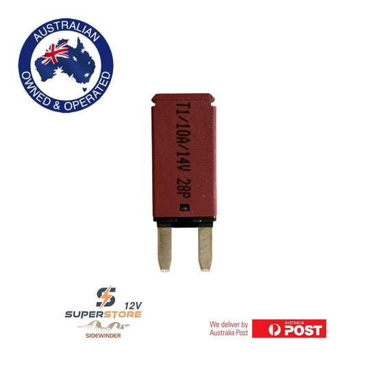 E71 Mini automatic reset circuit breaker 10A Fuse Caravan 4x4 Marine Battery