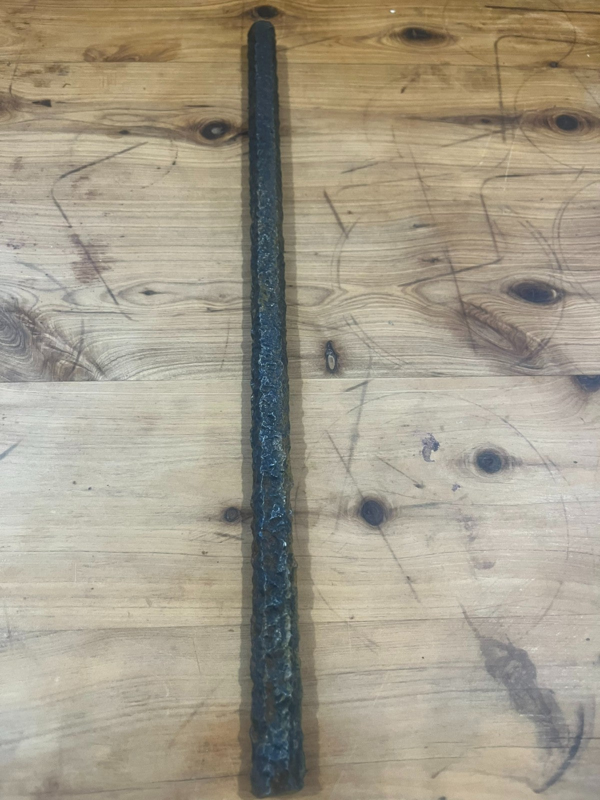 13mm Ancient Mild Steel HEX bar 300mm long DIY Project heavy surface rust