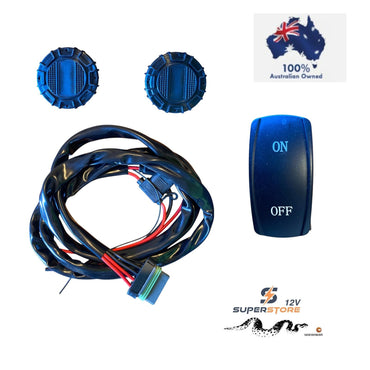 Compressor high output 12V Tyre inflation Caravan Twin Double Cylinder 4x4