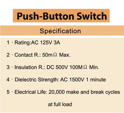 DUAL BATTERY JUMP START PUSH BUTTON FOR ISOLATORS - ABR