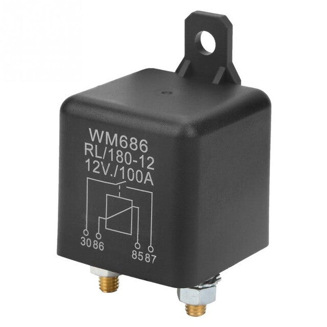 Solenoid Isolator 12V Relay 100A Automotive Switch ABR-SIDEWINDER Dual Battery
