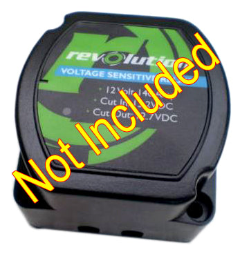 DUAL BATTERY MONITOR FOR REVOLUTION TYPE VSR DUAL BATTERY KIT SYSTEM FROM ABR