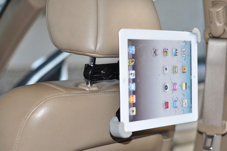 WINDSCREEN iPAD TABLET SUCTION MOUNT UNIVERSAL SIZE WITH EXTRA HEADREST MOUNT
