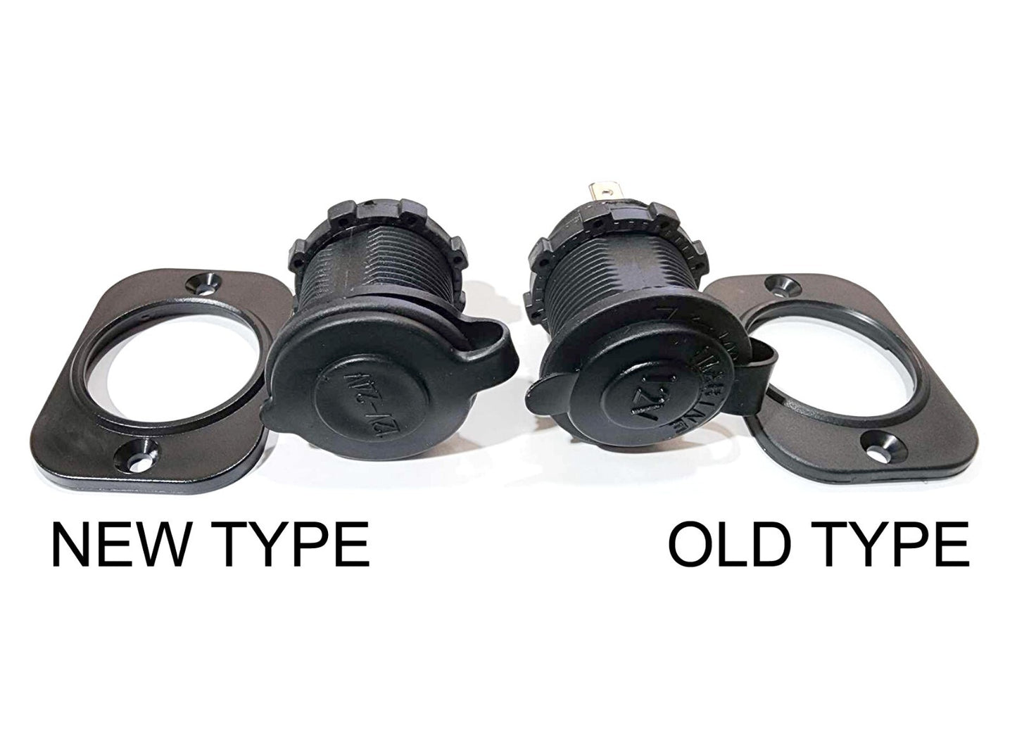 4x LIGHTER SOCKET CIGAR SIZE 4WD FRIDGE LIGHTS PHONE CHARGER - ABR-SIDEWINDER