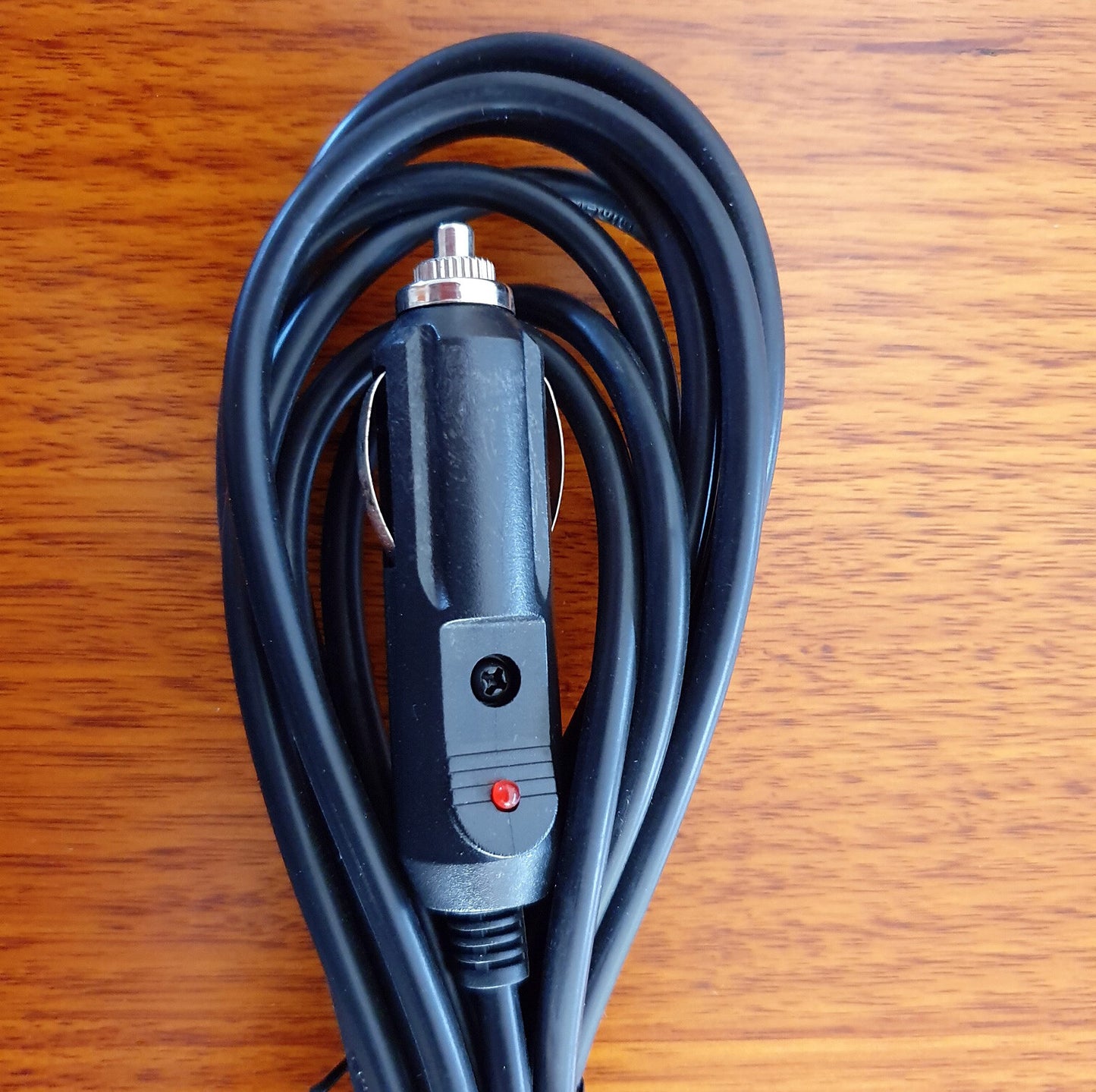 12V LED POWER CABLE 6M CIGAR LIGHTER PLUG WITH LED FITTED CARAVAN CAMPER ETC