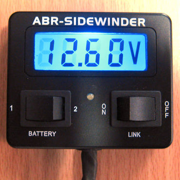 DUAL BATTERY MONITOR FOR REVOLUTION TYPE VSR DUAL BATTERY KIT SYSTEM FROM ABR