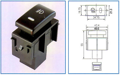 NISSAN LIGHT SWITCH FOR D40 NAVARA PATHFINDER for LED HID Lightbar