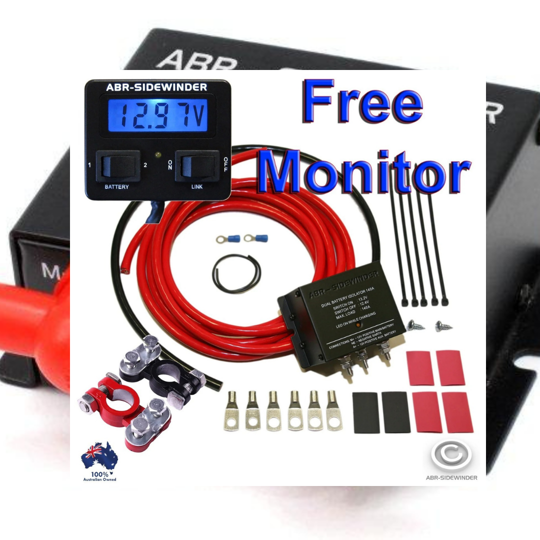 ALTERNATOR VOLTAGE BOOSTER fits PRADO HILUX LANDCRUISER ABR 2005 to 2015