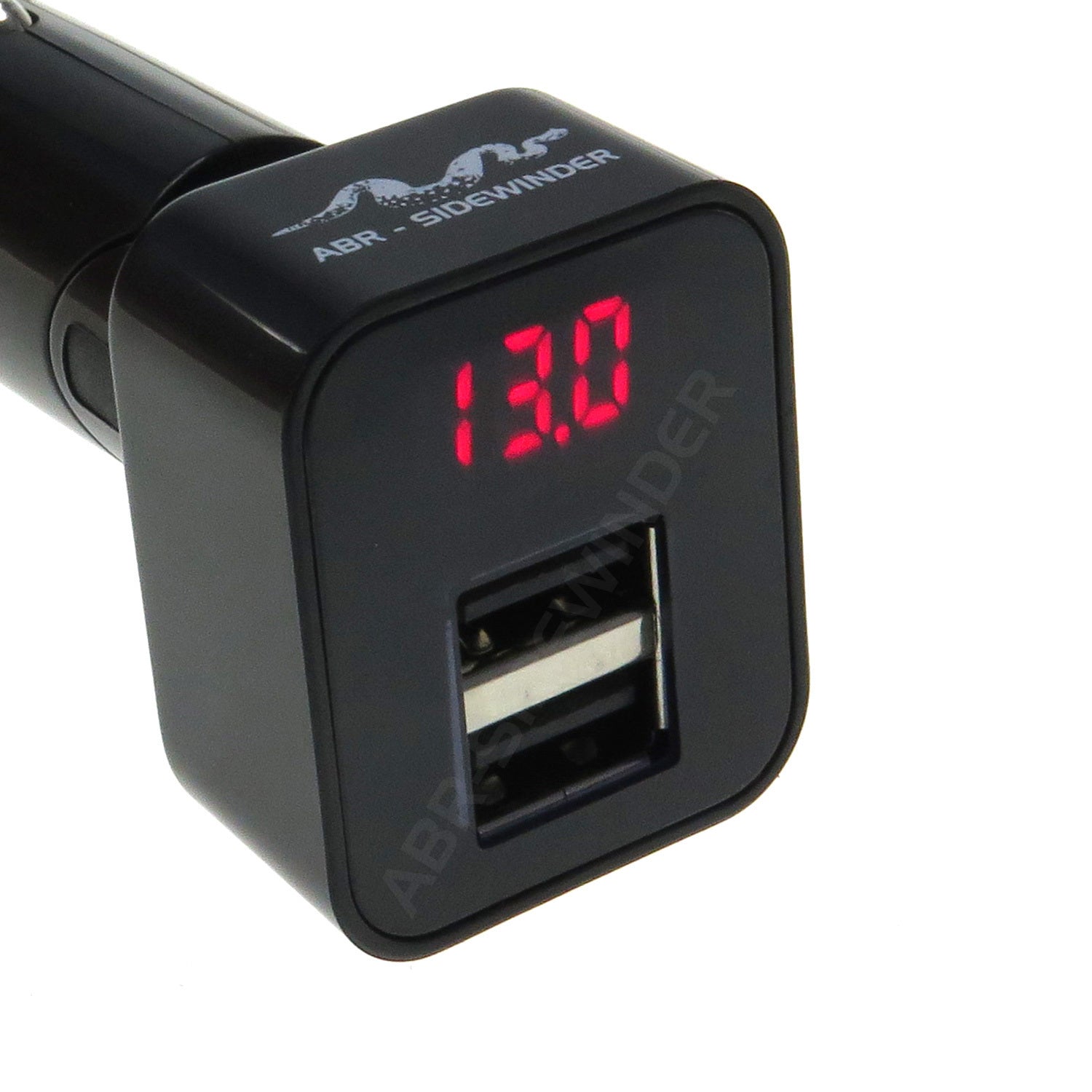 4.8A DUAL USB CHARGER SOCKET CAR CARAVAN 4WD 4X4 WITH BATTERY MONITOR 12V 24V