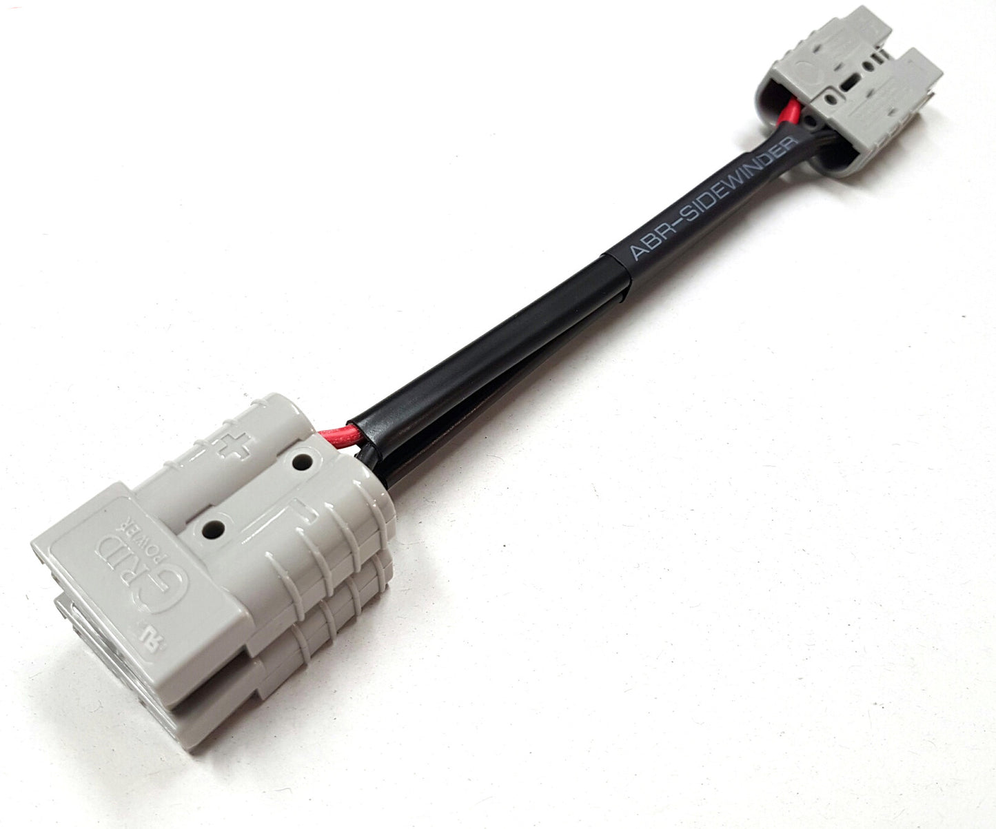ANDERSON PLUG DOUBLE ADAPTER EXTENSION 50 AMP 50A 12VOLT Y CABLE LEAD CRIMPED 