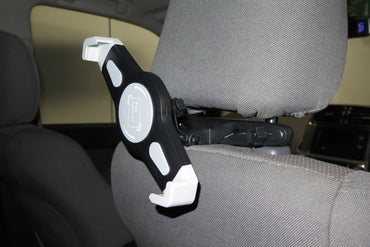 HEADREST iPAD TABLET MOUNT UNIVERSAL SIZE WITH EXTRA WINDSCREEN SUCTION MOUNT