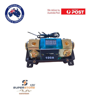 ANL Fuse holder including 100A Fuse Marine Caravan 4x4 Boat Audio Led Display