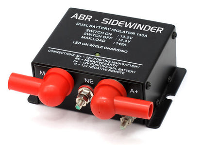 VOLTAGE SENSITIVE RELAY 12V VSR ISOLATOR 140A DUAL BATTERY ABR SIDEWINDER push