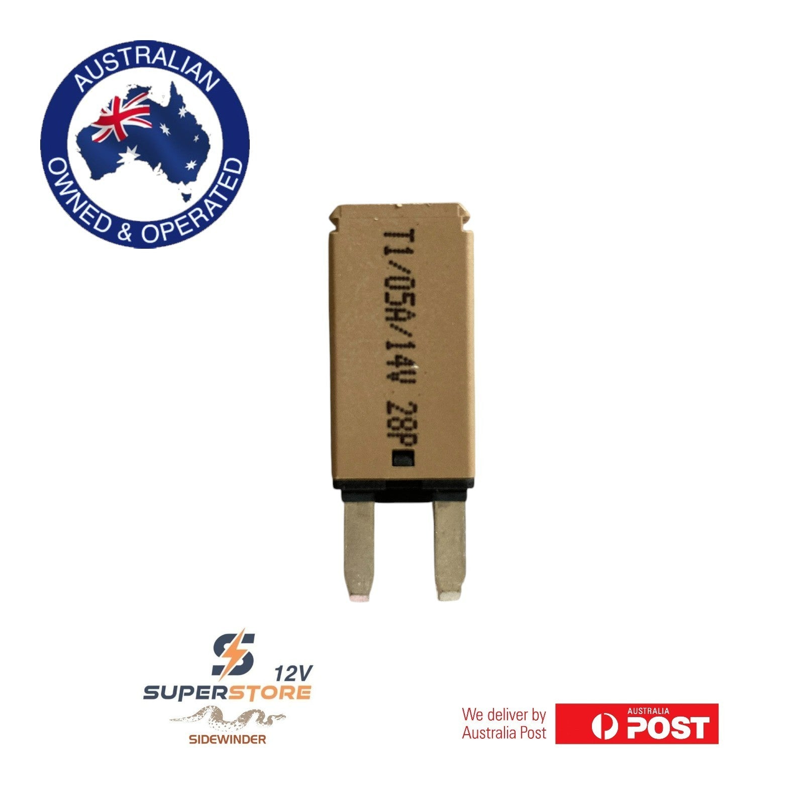 E71 Mini automatic reset circuit breaker 5A Fuse Caravan 4x4 Marine Dual Battery