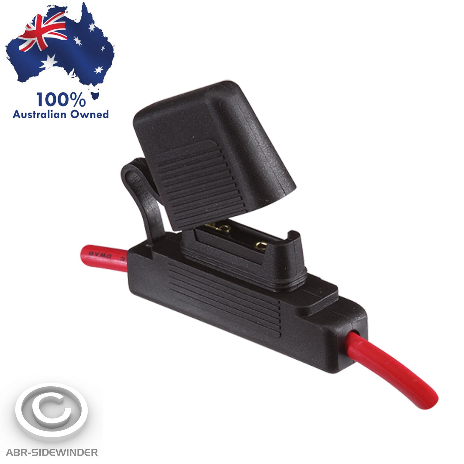 MAXI FUSE HOLDER LARGE BLADE FUSE HOLDER 80A 8 B&S Cable