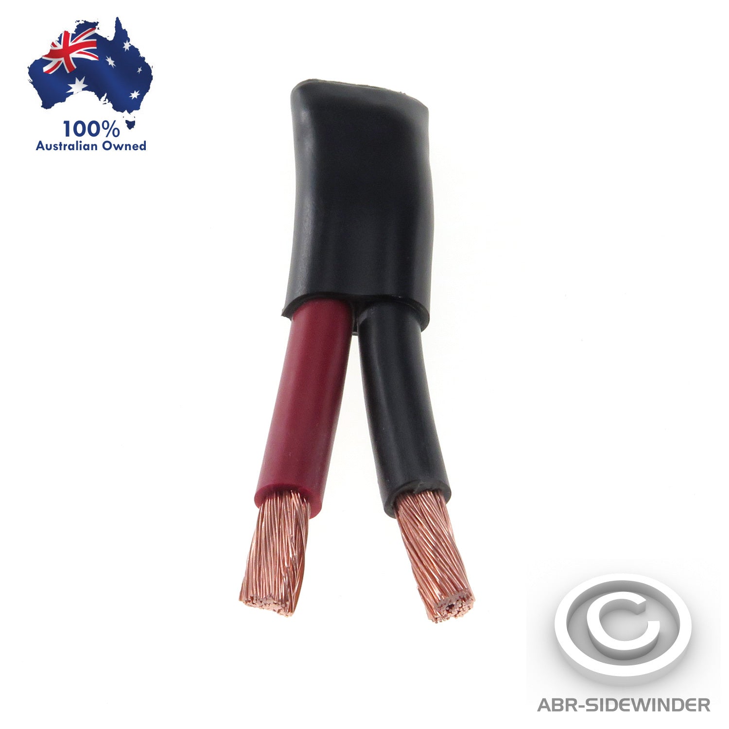 6awg  13.3mm2  6B&S CABLE  TWIN CORE  AUSTRALIAN MADE 3 meters