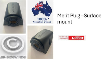 Surface Mount Merit PLUG POWER SOCKET 4x4 LANDCRUISER/CAR 4WD 12V