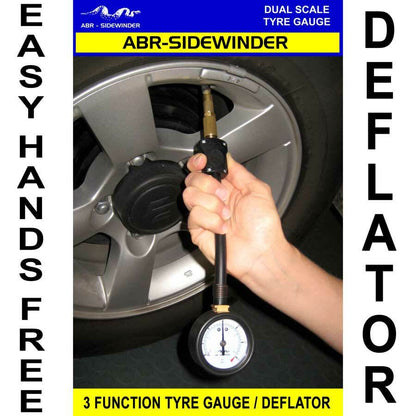 4WD OFF ROAD Tyre Gauge Tire Gauge Deflator 4x4 plus sqaure fry Pan Caravan XMAS