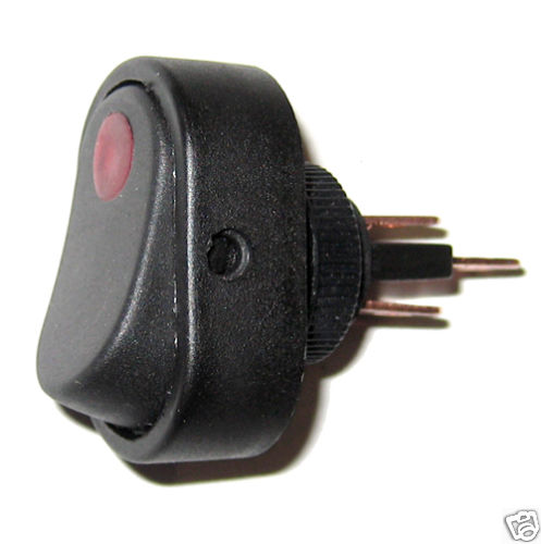 SPOT LIGHT, ACCESSORY SWITCH, L.E.D. - ABR - SIDEWINDER TOGGLE SWITCH