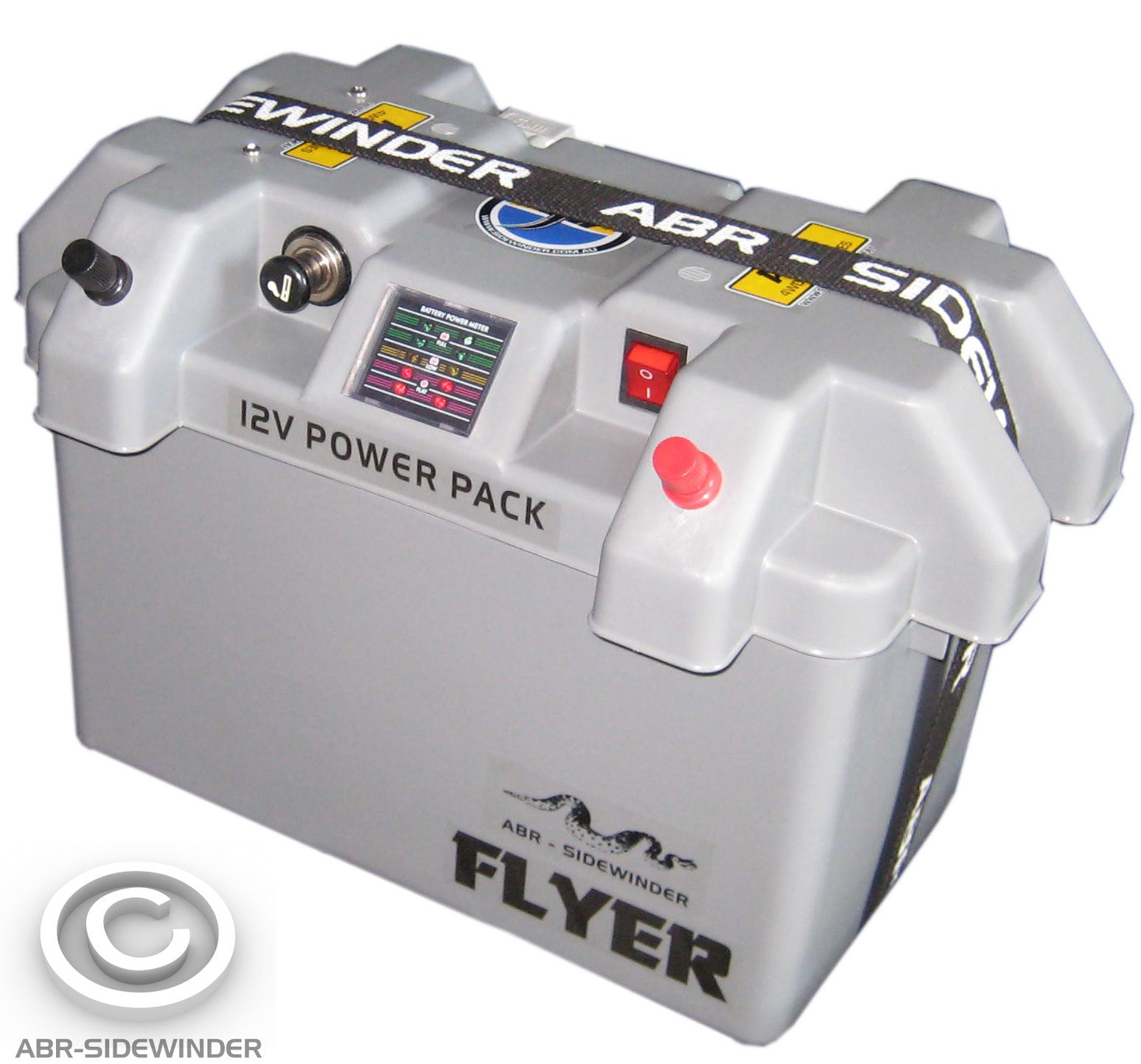 POWER PACK - DUAL BATTERY SYSTEM BATTERY BOX WITH ISOLATOR AND CHARGE CABLE