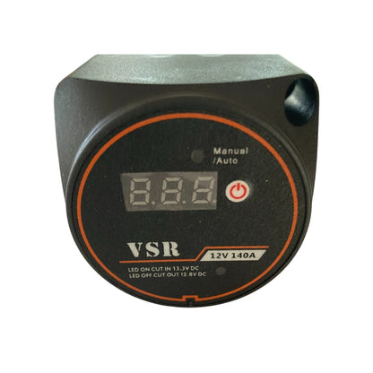 Smart Dual Battery Isolator 12V 140 AMP RV Marine Truck 4WD Caravan LED Voltmet
