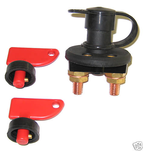 DUAL BATTERY ISOLATOR MASTER SWITCH CARAVAN CAMPER 4WD KILL SWITCH
