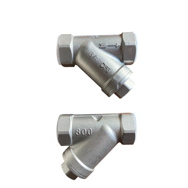 3/4 DN20 PT Thread Stainless steel Strainer Pump Filter Water 3 inch