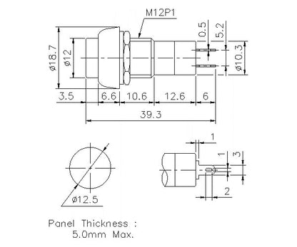 DUAL BATTERY JUMP START PUSH BUTTON FOR ISOLATORS - ABR