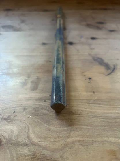 14.2mm Mild Steel HEX bar 300mm long DIY Project Bolt may have surface rust