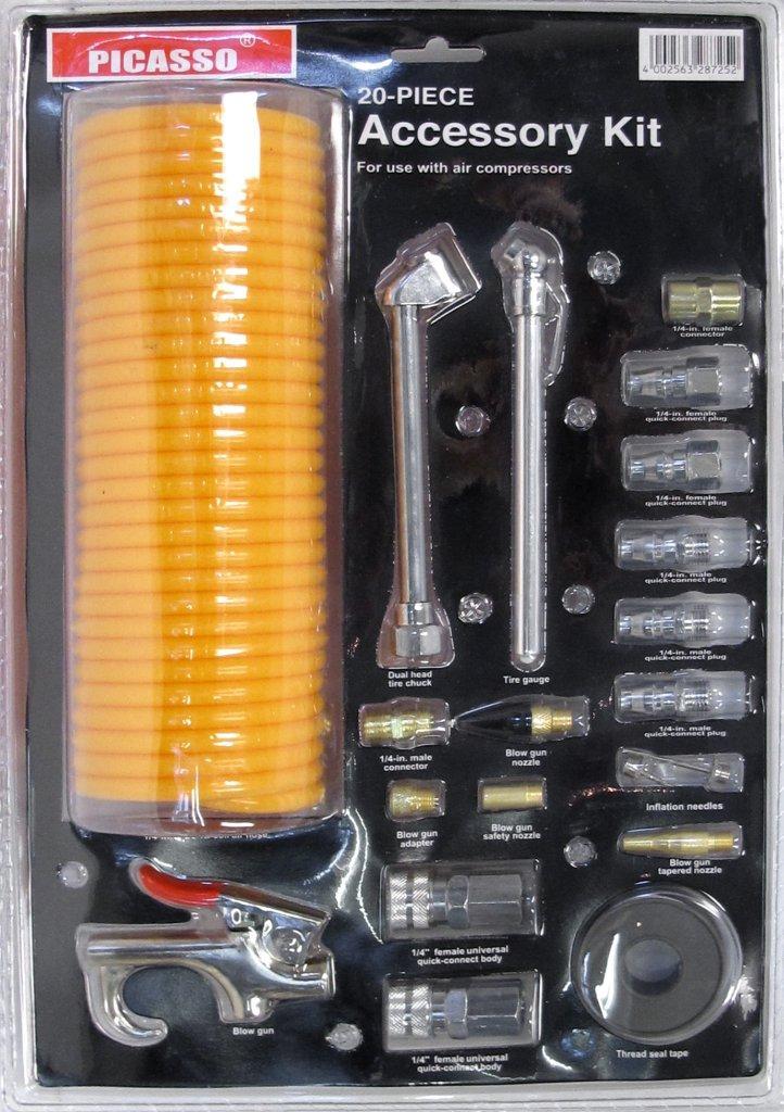 4WD AIR ACCESSORY KIT 20PC FOR OFF ROAD AND WORKSHOP USE NITTO on board air