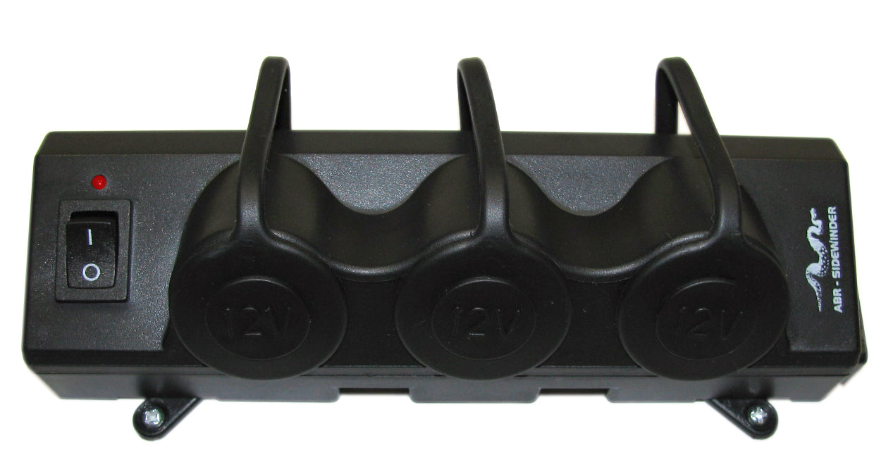 12V POWER SOCKET - CIGAR SOCKET SIZE - 3 OUTLET, FRIDGE LED ETC - LIGHTER SOCKET