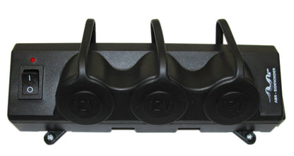 12V POWER SOCKET - CIGAR SOCKET SIZE - 3 OUTLET, FRIDGE LED ETC - LIGHTER SOCKET