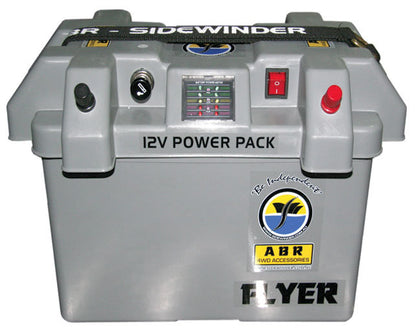 Lithium Battery Power Box suits up to 100ah 120ah 125ah 135ah with charge cable