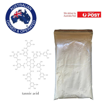 50g Tannic Acid  Tech Grade 81%  Natural Clarifying Agent High Purity