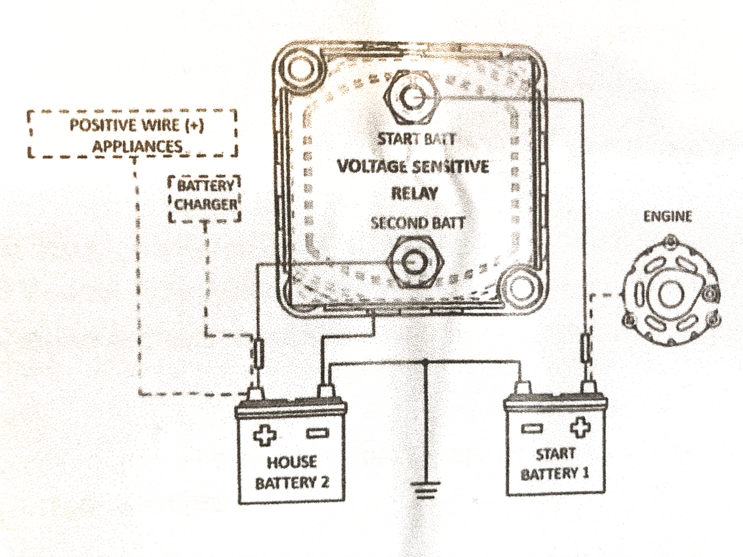 Smart Dual Battery Isolator 12V 140 AMP RV Marine Truck 4WD Caravan LED Voltmet