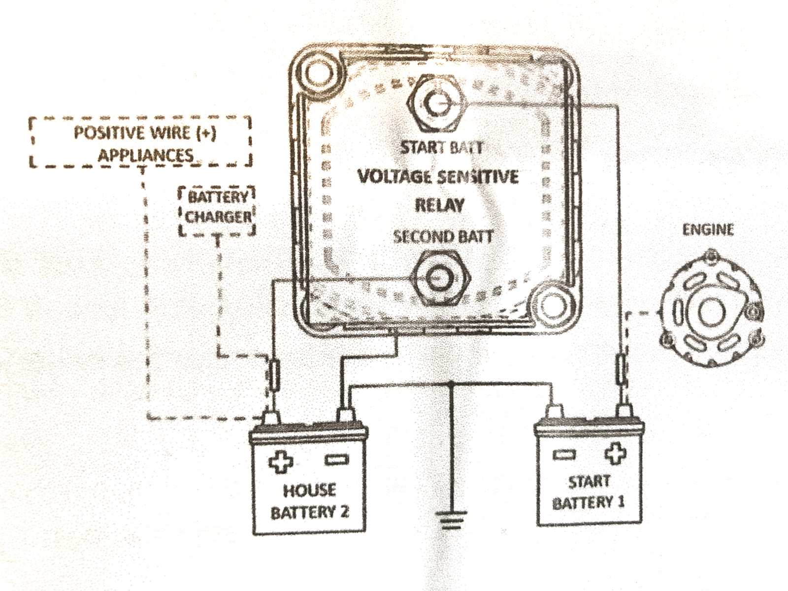 Smart Dual Battery Isolator 12V 140 AMP RV Marine Truck 4WD Caravan LED Voltmet