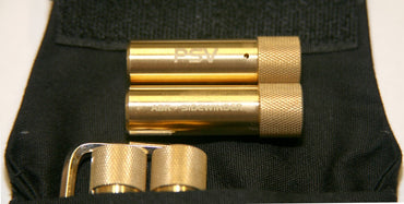 TYRE DEFLATORS 4x SOLID BRASS - ABR DEFLATOR - EASY FAST ALLEN KEY ADJUSTMENT