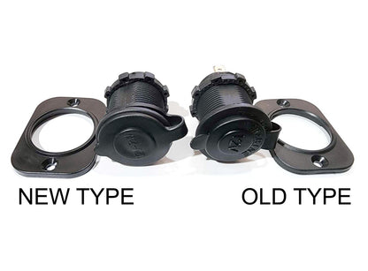 4x LIGHTER SOCKET CIGAR SIZE 4WD FRIDGE LIGHTS PHONE CHARGER  - ABR-SIDEWINDER
