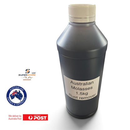 1.5kg Australian Molasse suitable for removing Rust treating steel DIY Projects