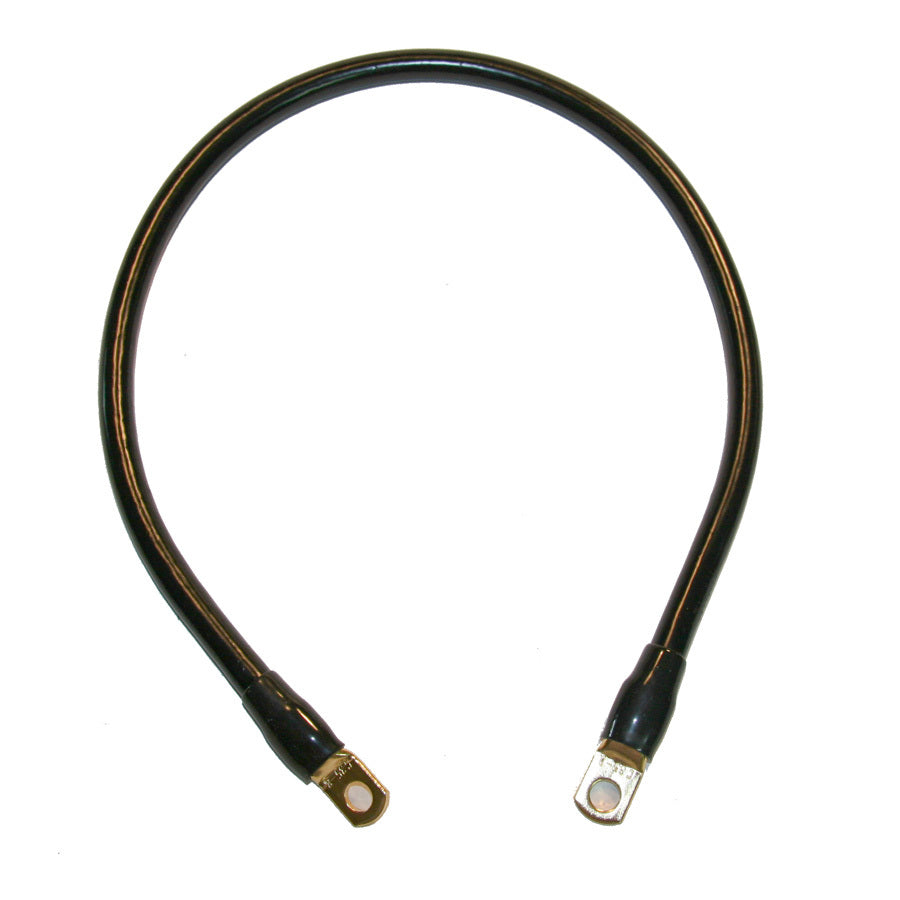 DUAL BATTERY CABLES AND SOLAR BANK CHARGE CABLES - 60cm BLACK