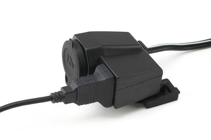 Waterproof Motorbike Motorcycle USB Charger Mobile Power Socket Adapter 12V