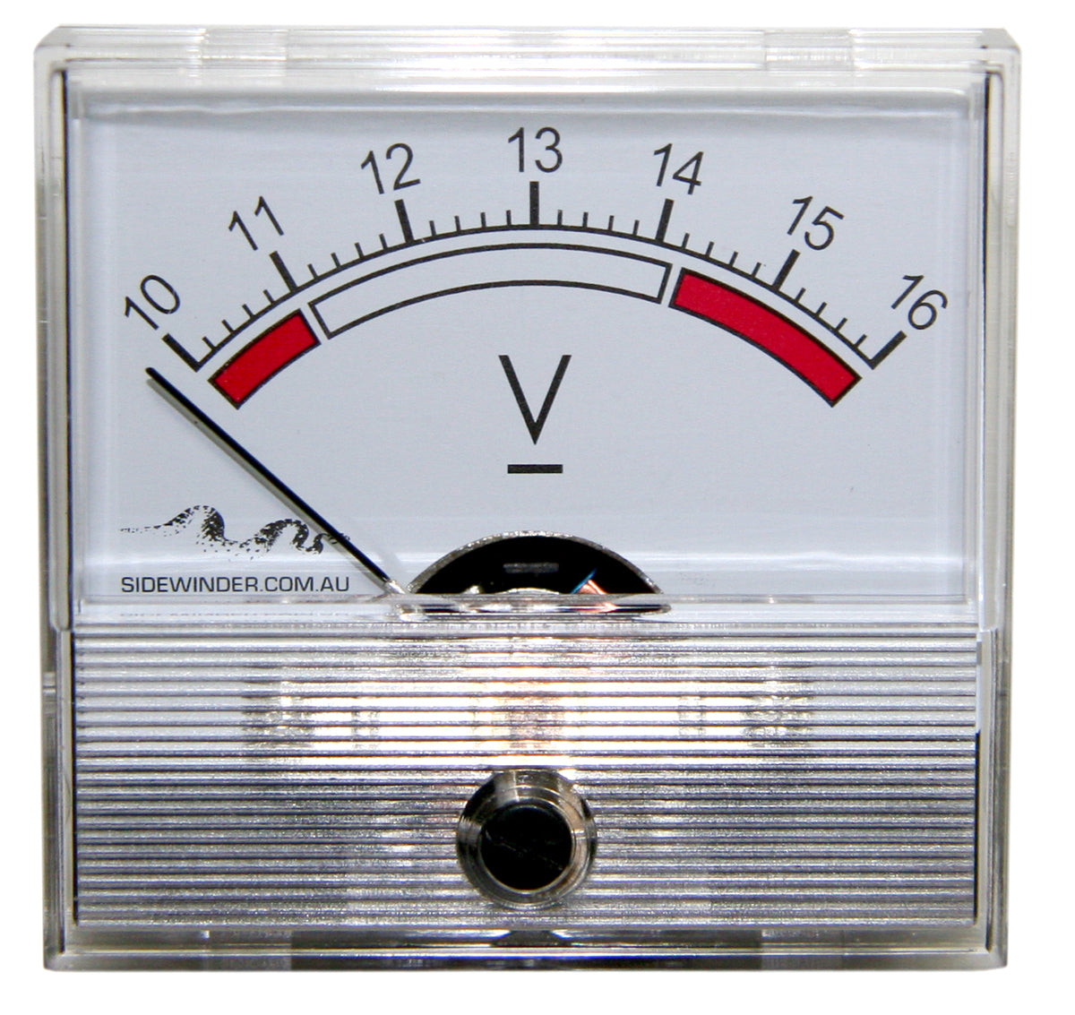 12V VOLT METER BATTERY CHARGE MONITOR SIDEWINDER ABR 52mm